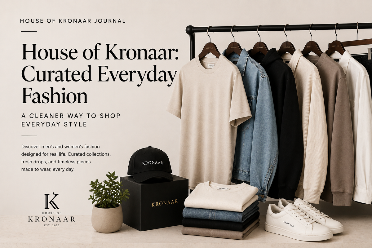 House of Kronaar: Curated Everyday Fashion for Modern Style